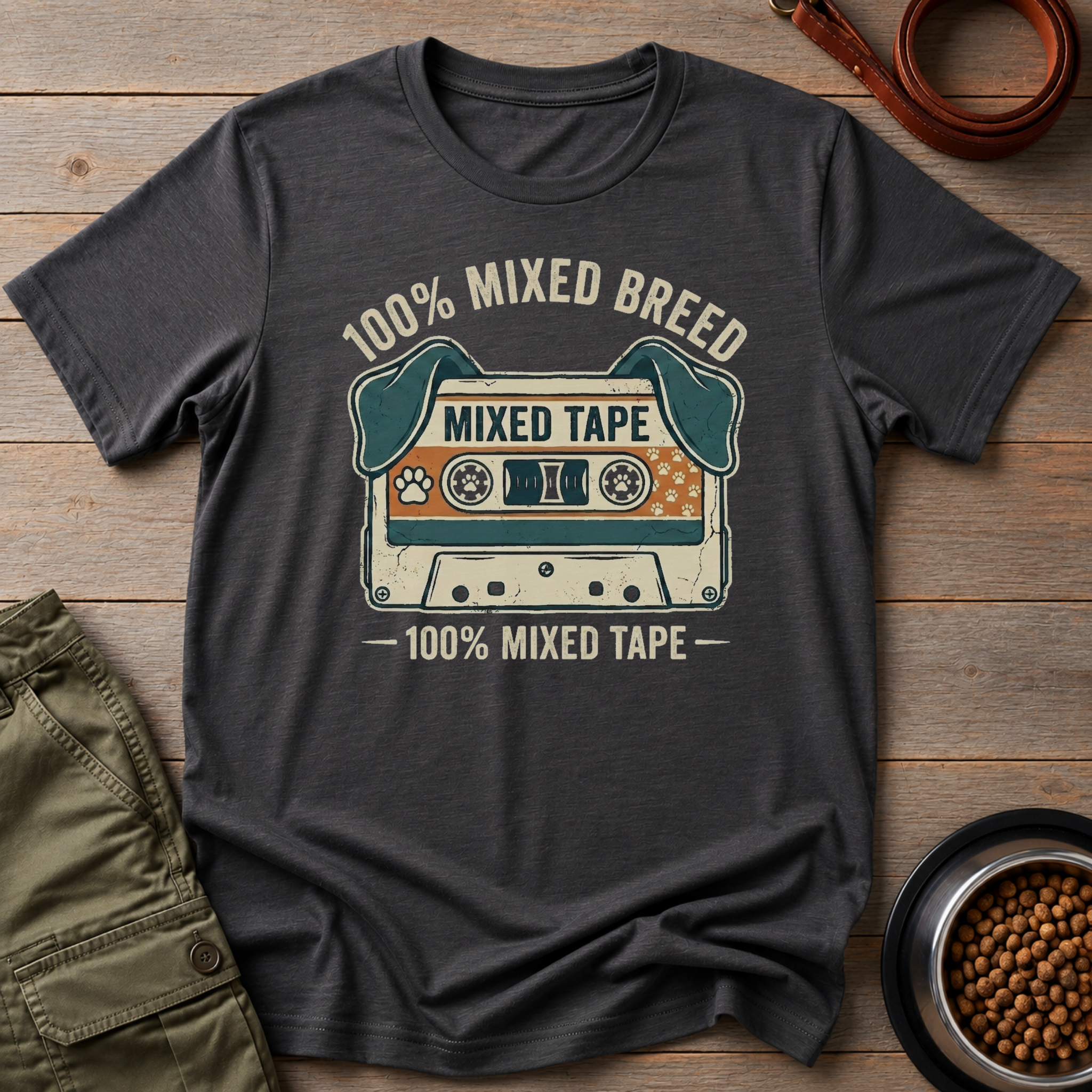 Mixed Breed Mixed Tape Tee