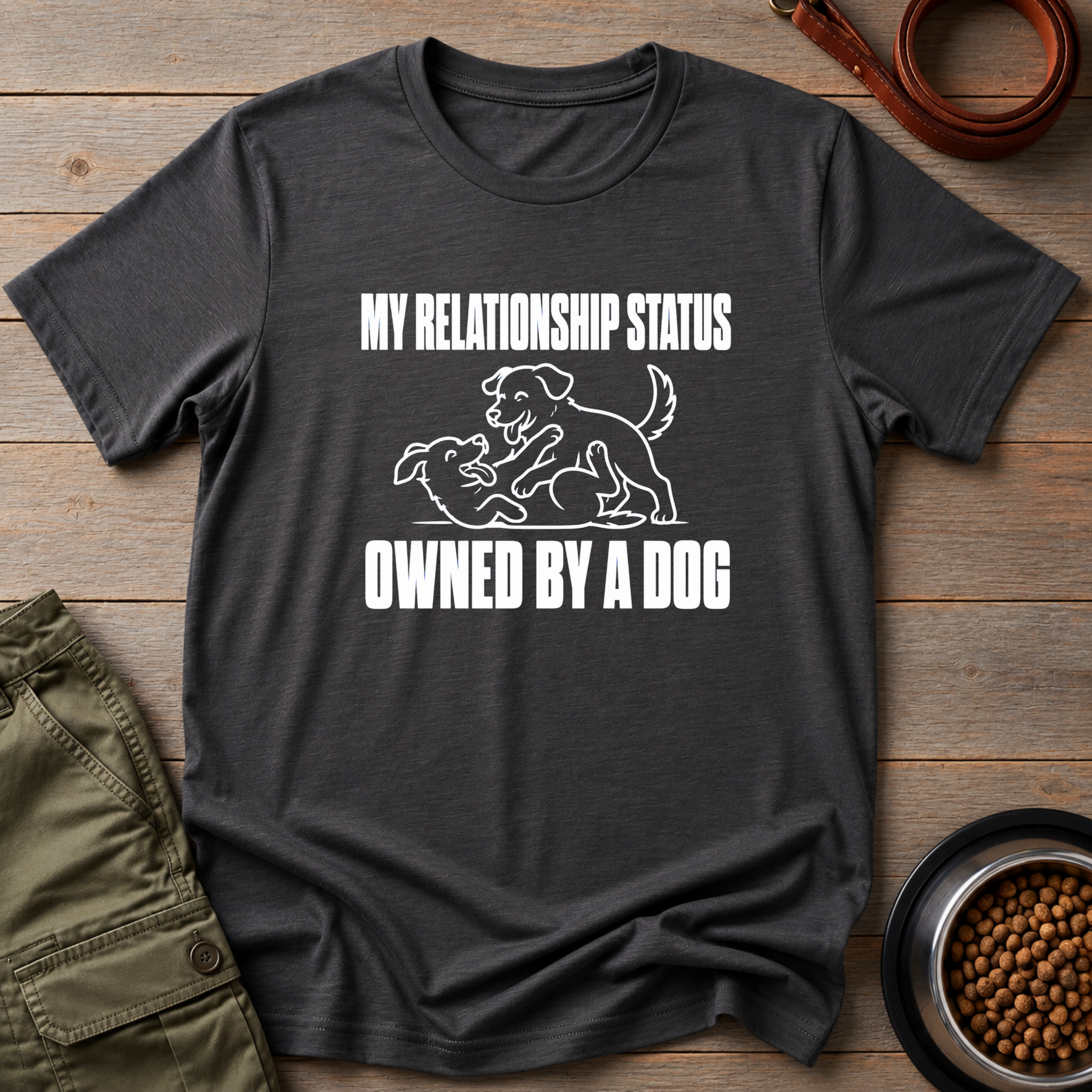 My Relationship Status Owned By A Dog Tee