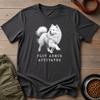 Samoyed Plot Armor Activated Tee