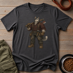 Husky Dressed As A Worker Tee