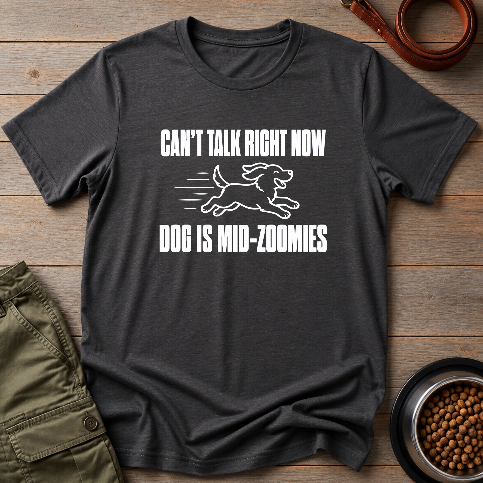 Dog Is Mid-Zoomies Vintage Tee