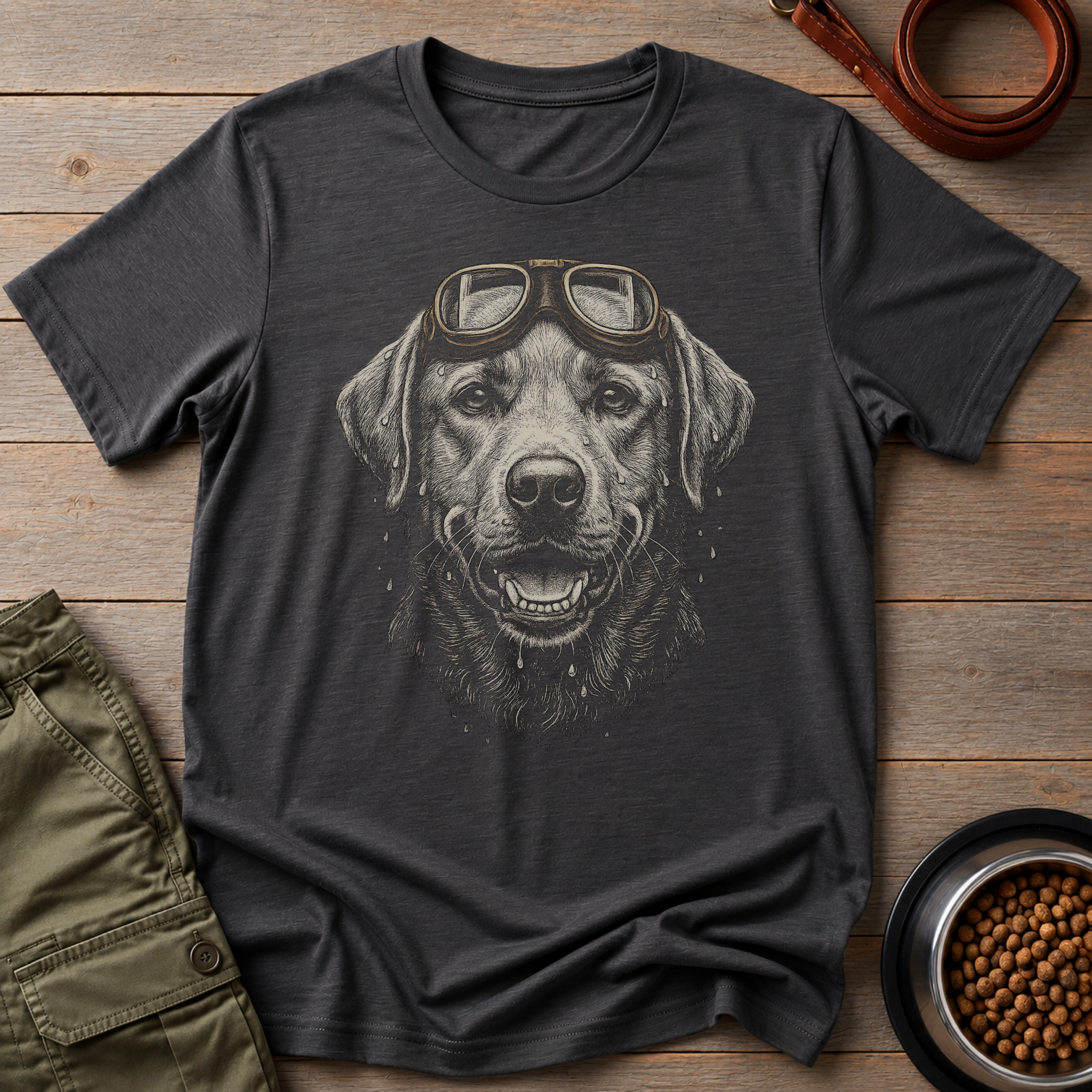 Labrador Retriever The Water Addict Tee