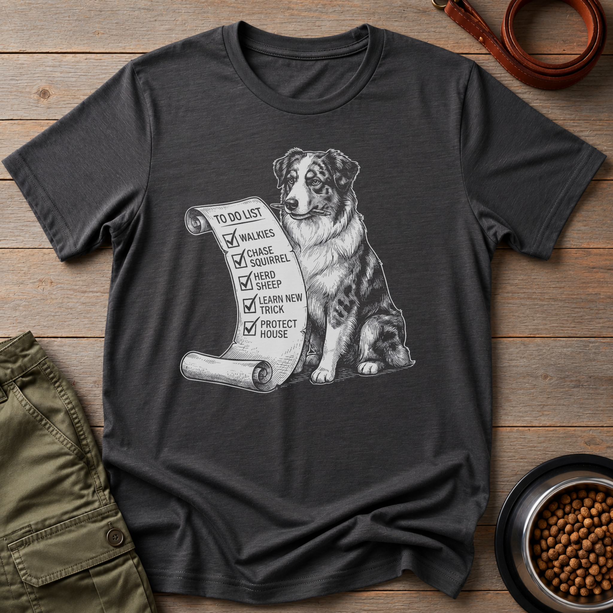Australian Shepherd I Already Did It Tee