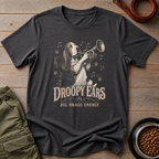 Basset Hound Droopy Ears Big Brass Energy Tee