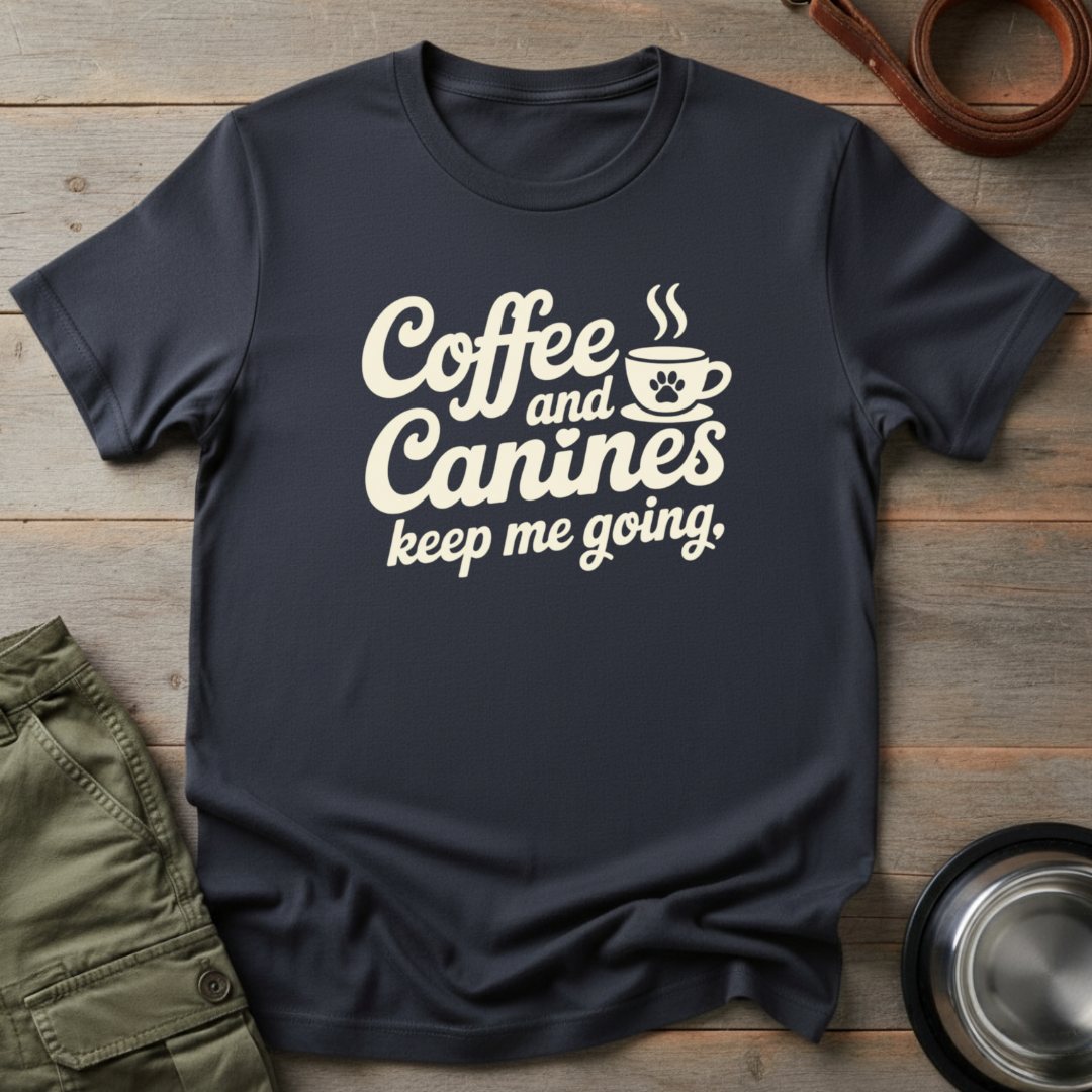 Coffee and Canines Tee