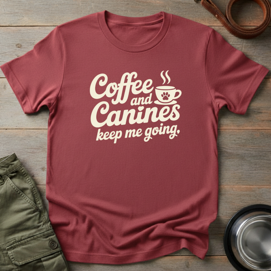 Coffee and Canines Tee