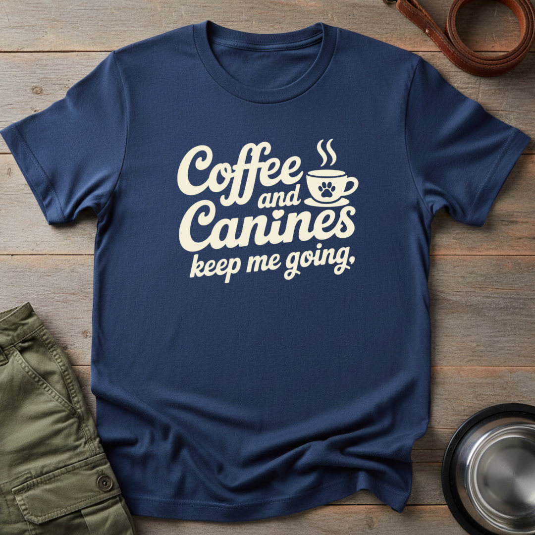 Coffee and Canines Tee