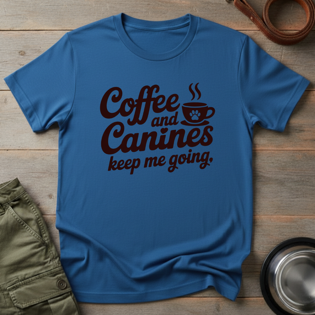 Coffee and Canines Tee