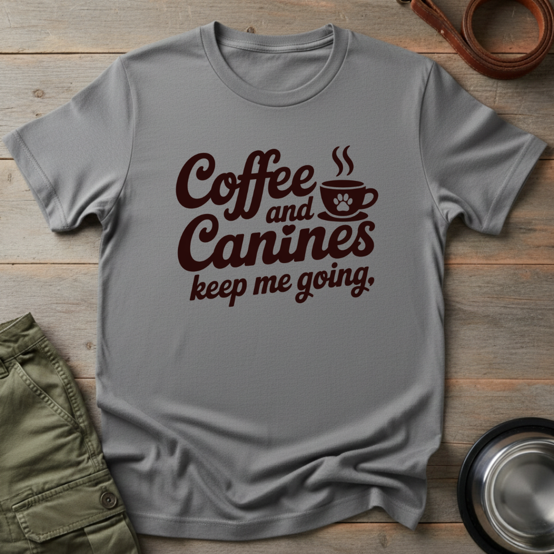 Coffee and Canines Tee