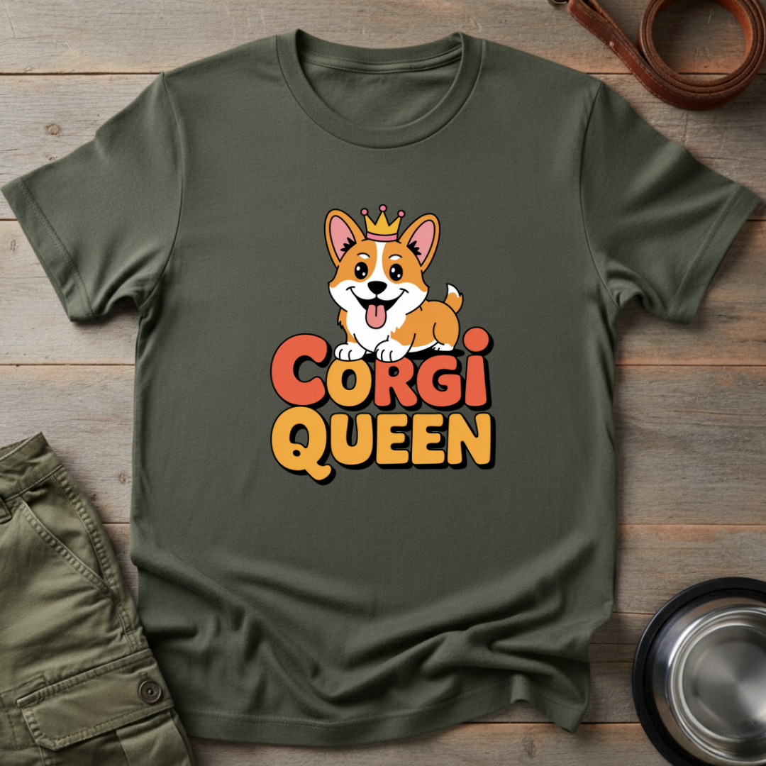Corgi Queen Tee