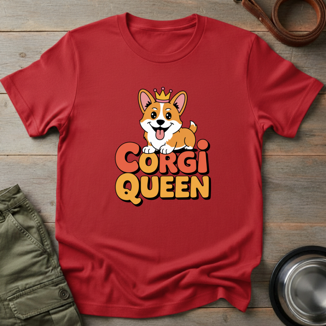 Corgi Queen Tee