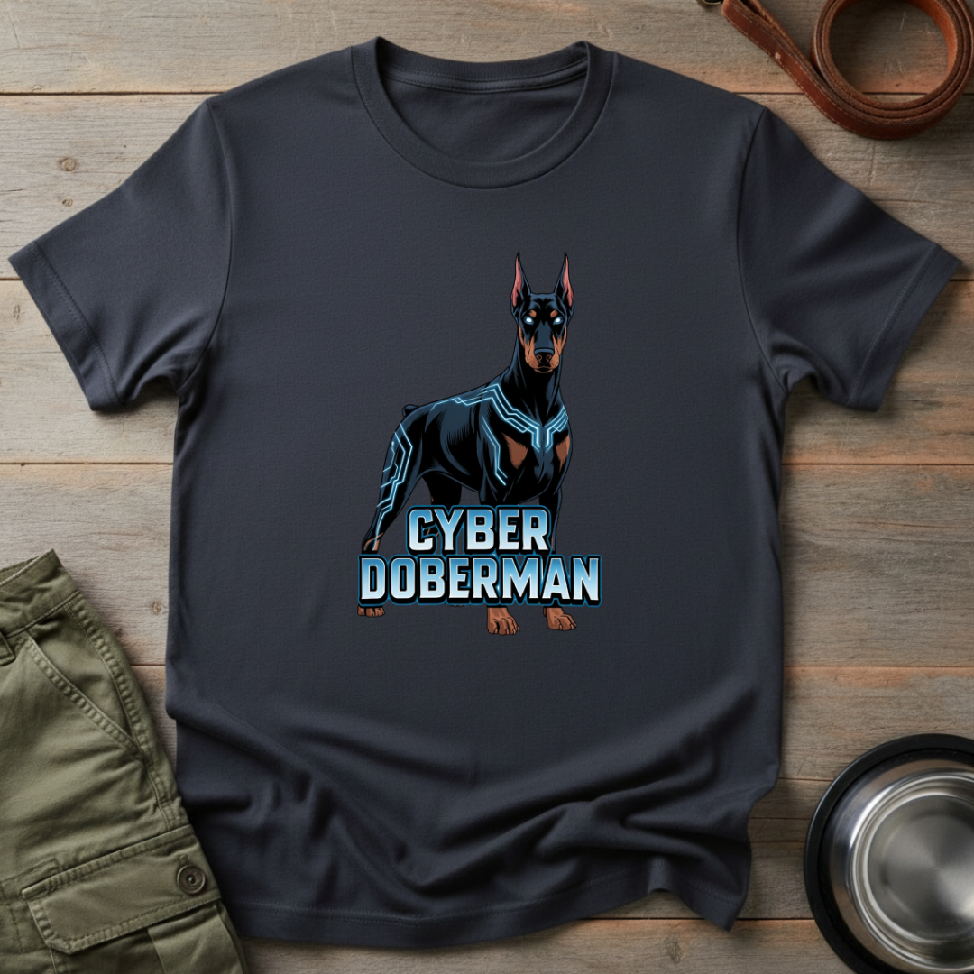 Cyber Doberman Tee