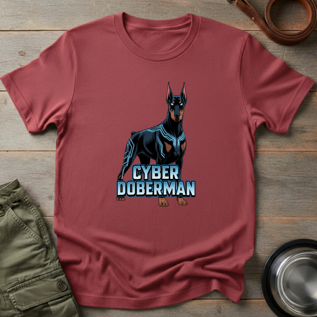 Cyber Doberman Tee