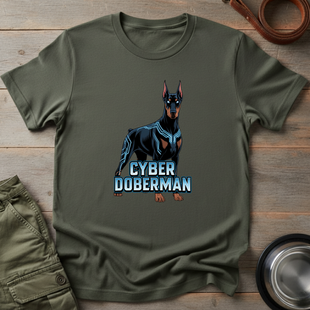 Cyber Doberman Tee