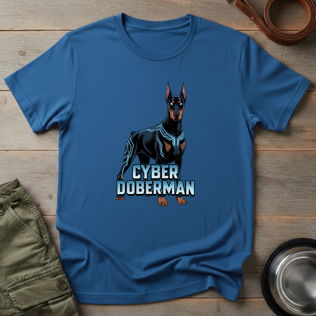 Cyber Doberman Tee