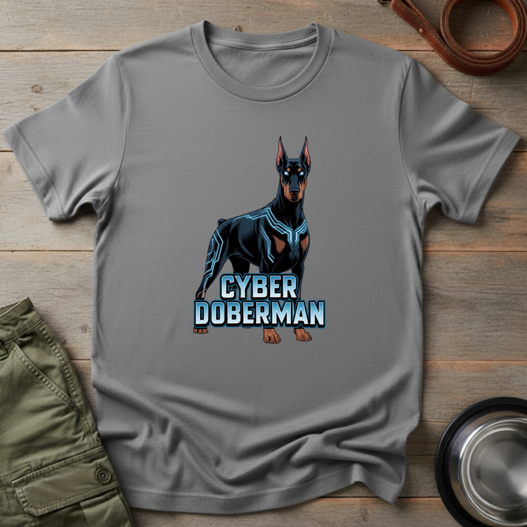 Cyber Doberman Tee