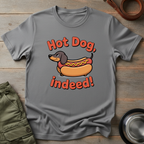 Dachshund Hot Dog Indeed Tee