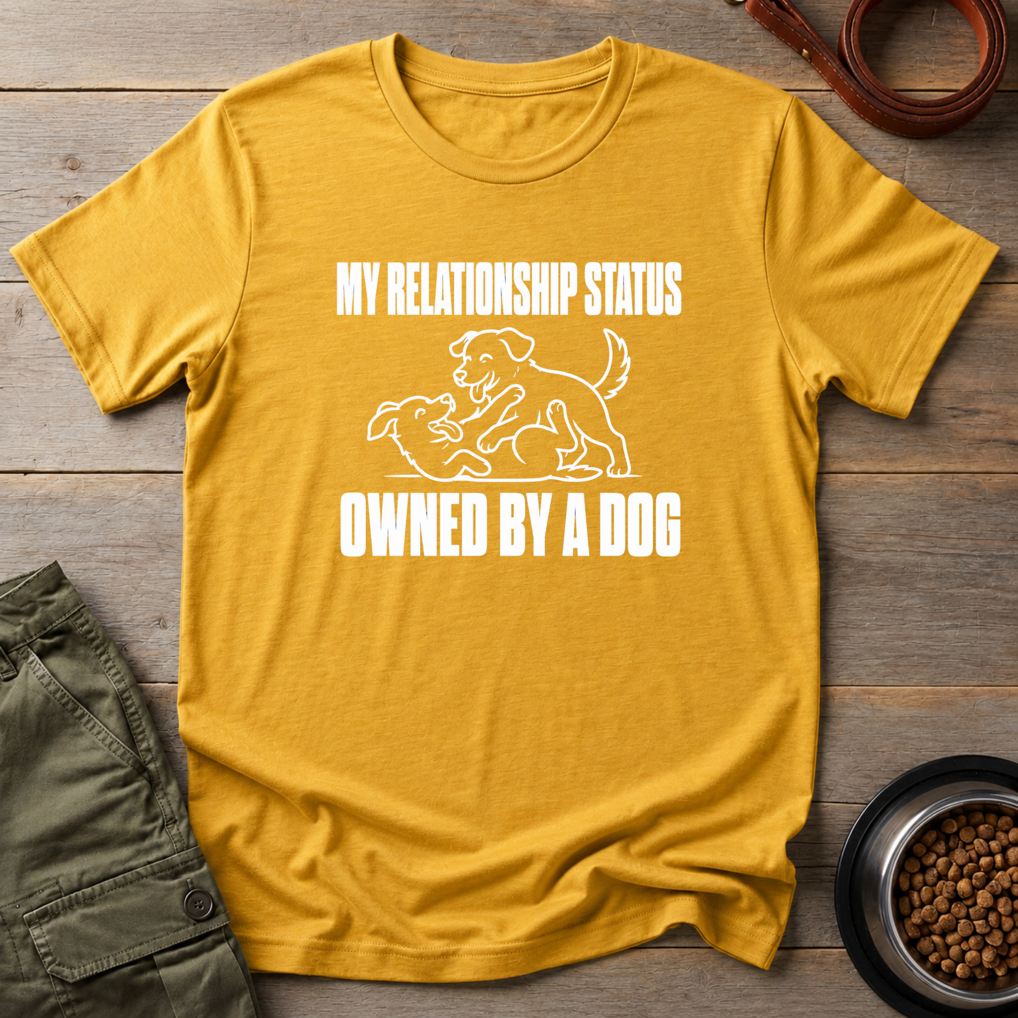 My Relationship Status Owned By A Dog Tee