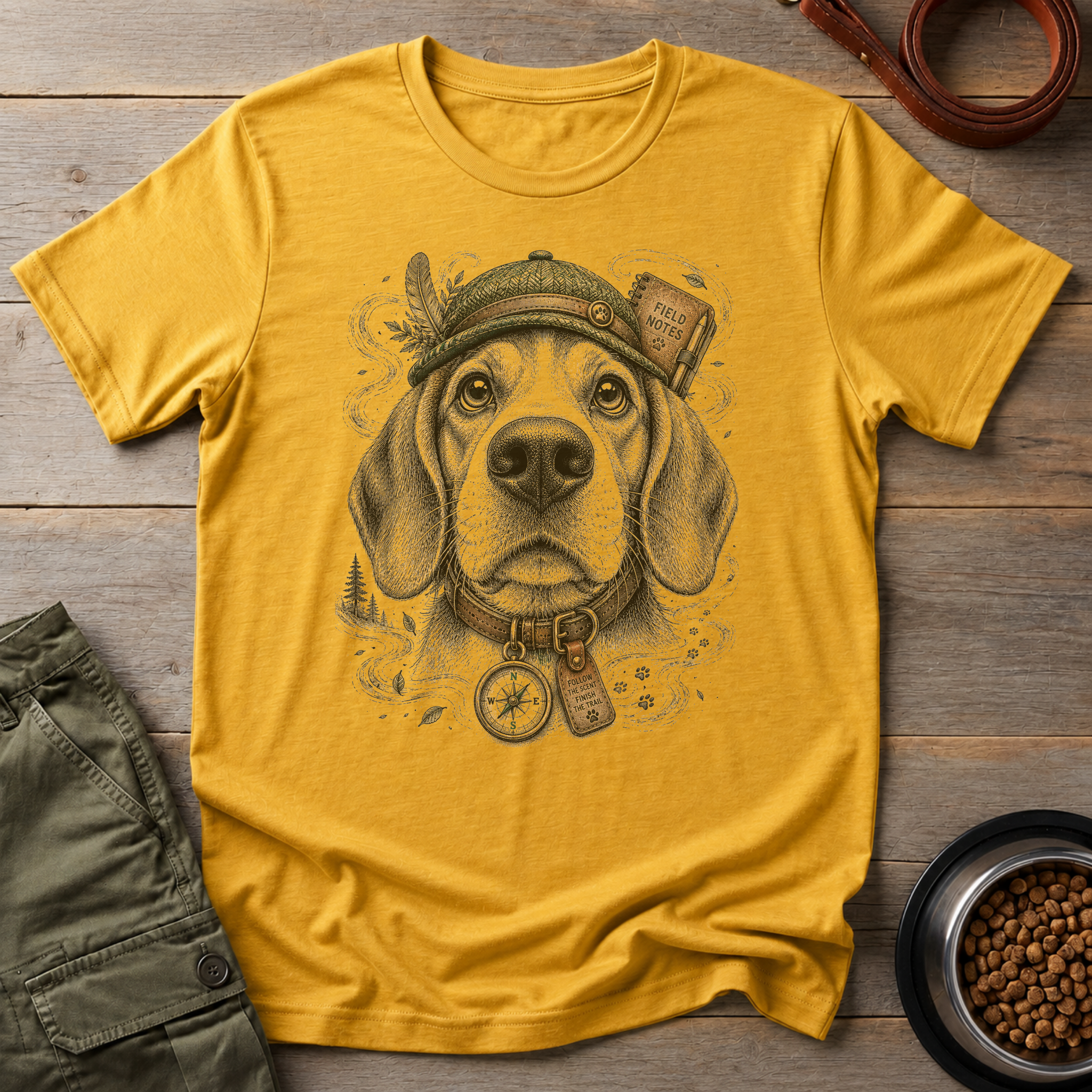 Beagle The Nose Knows Tee