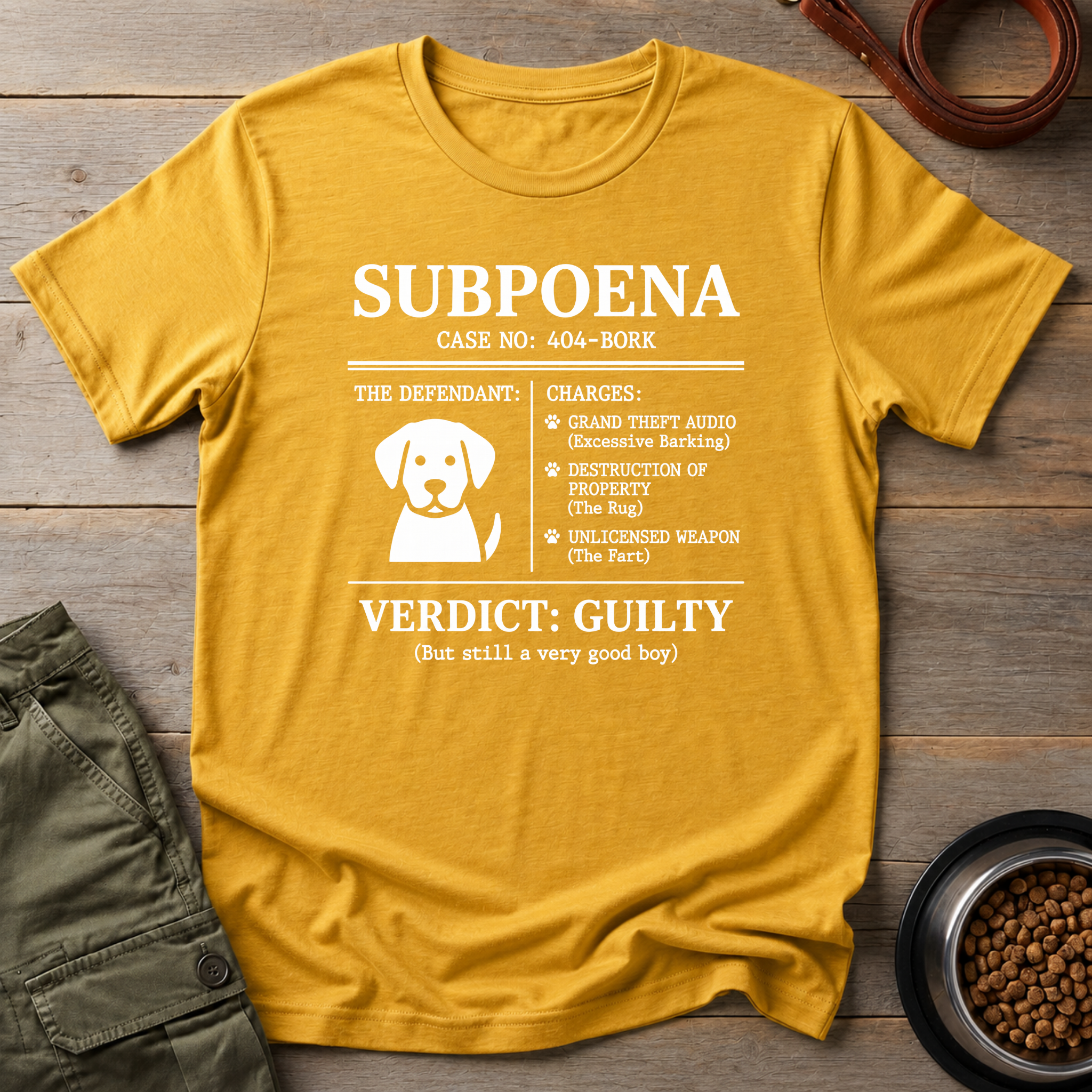 The Subpoena Tee