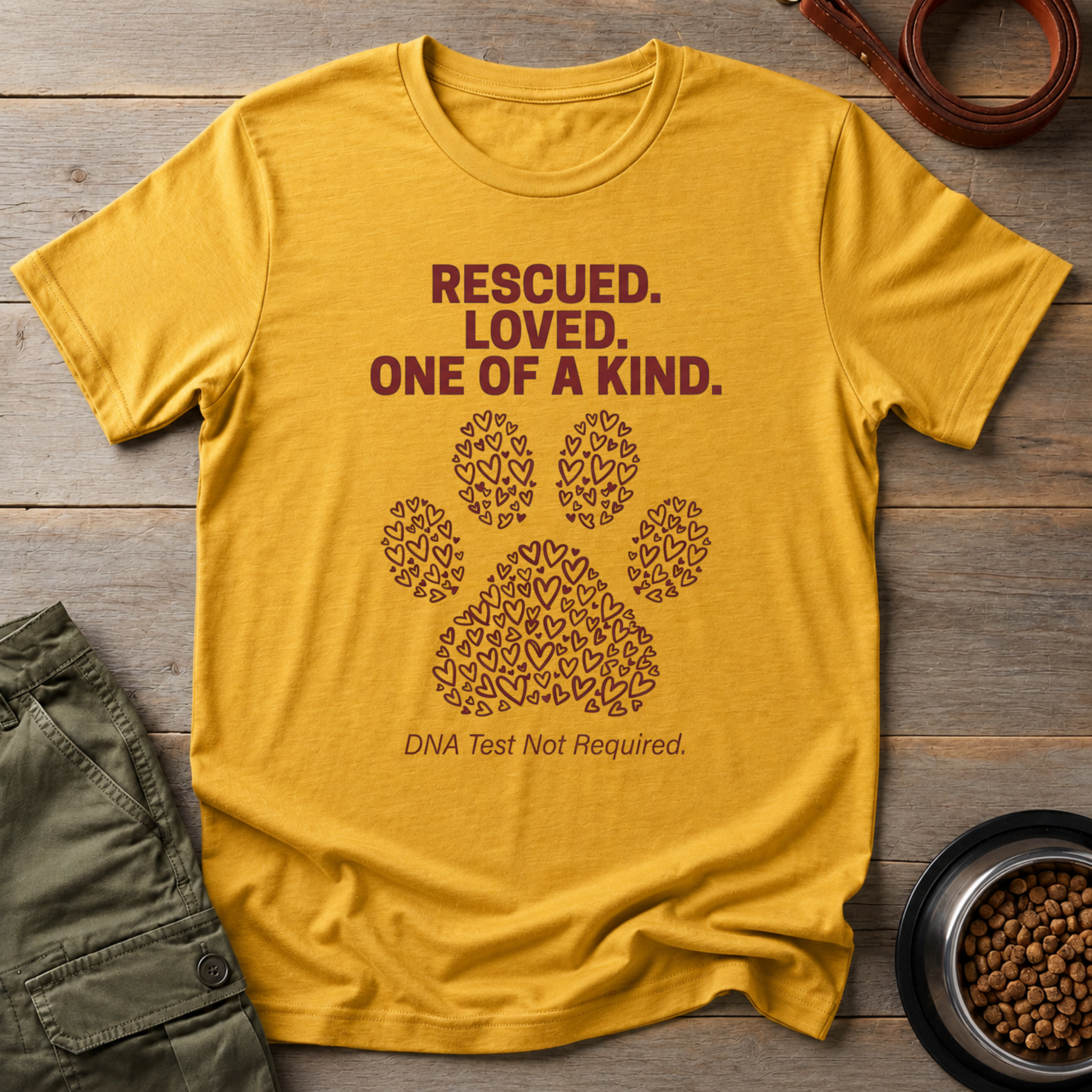 Rescued Loved One Of A Kind Tee