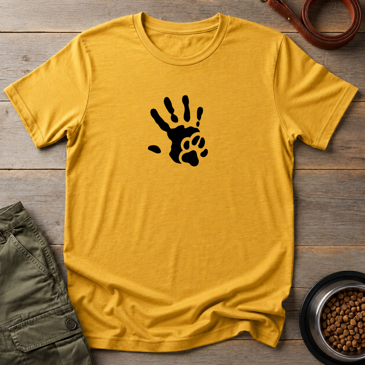 Hand Meets Paw Tee