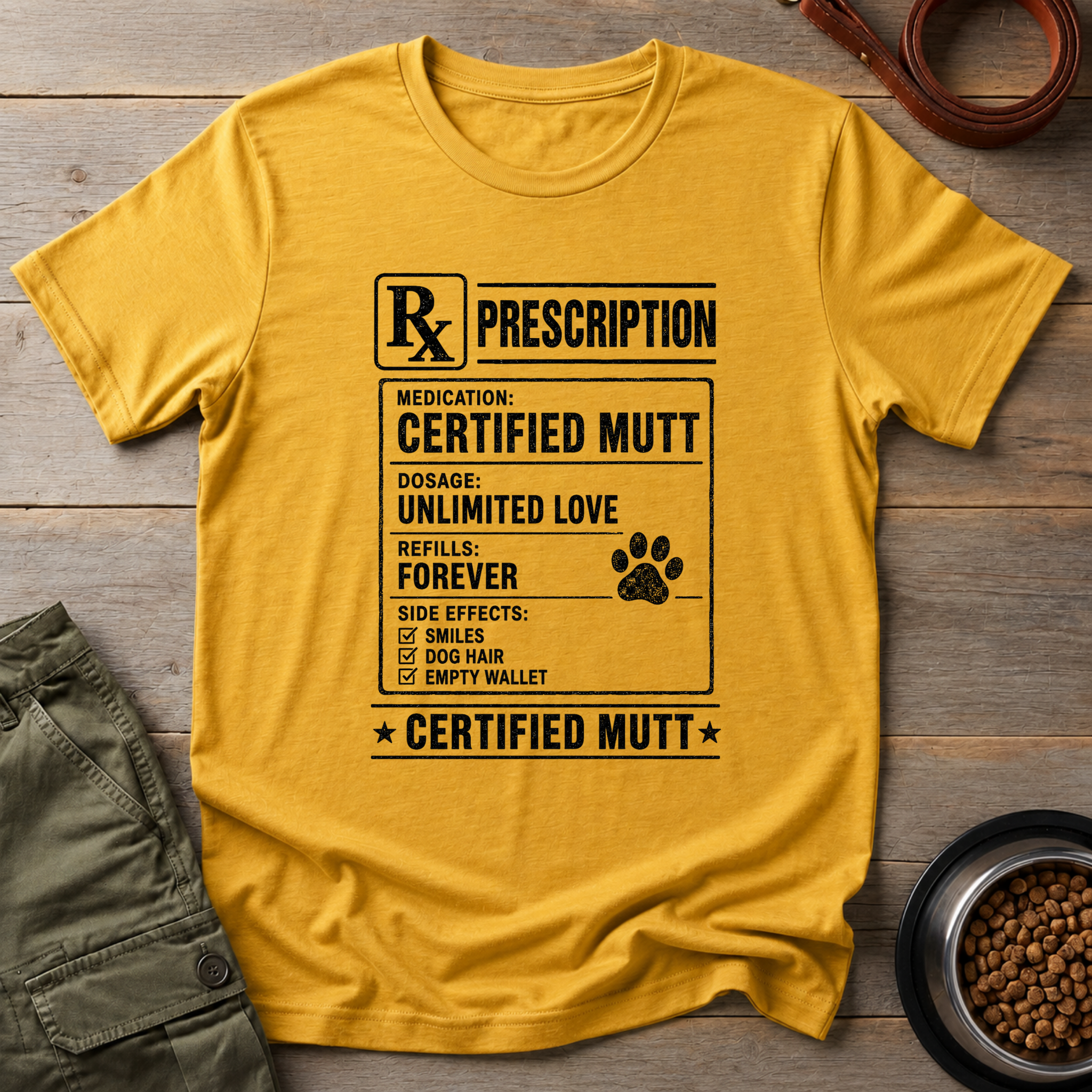 Certified Mutt Prescription Tee