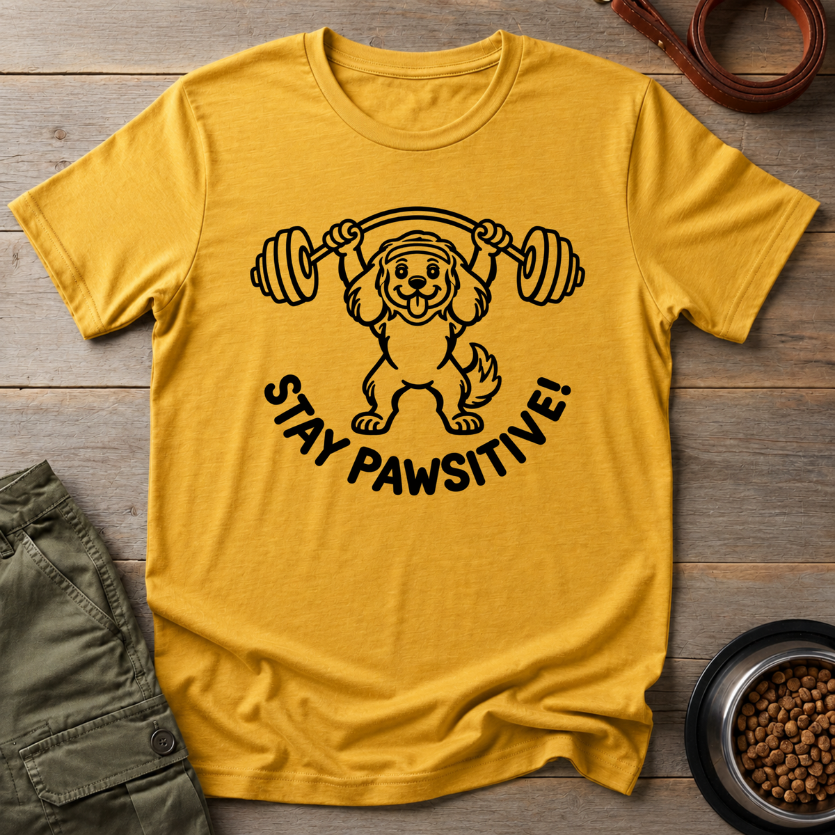 Pawsitive Dog Workout Tee