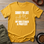 My Dog Staged A Protest Vintage Tee