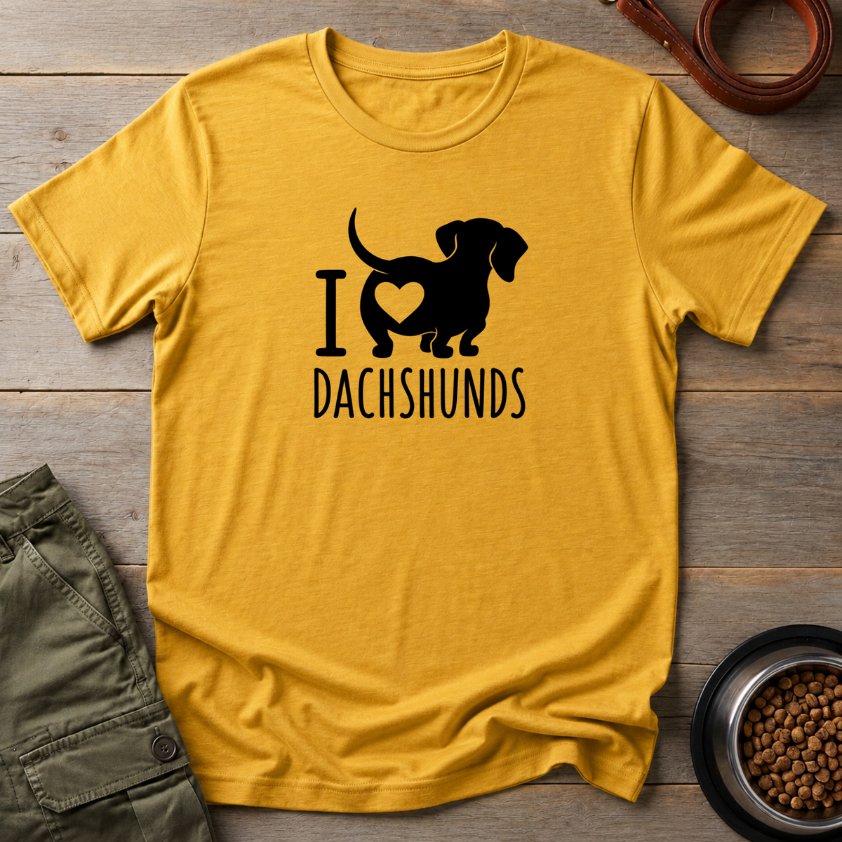 Devoted Dachshund Admirer Tee