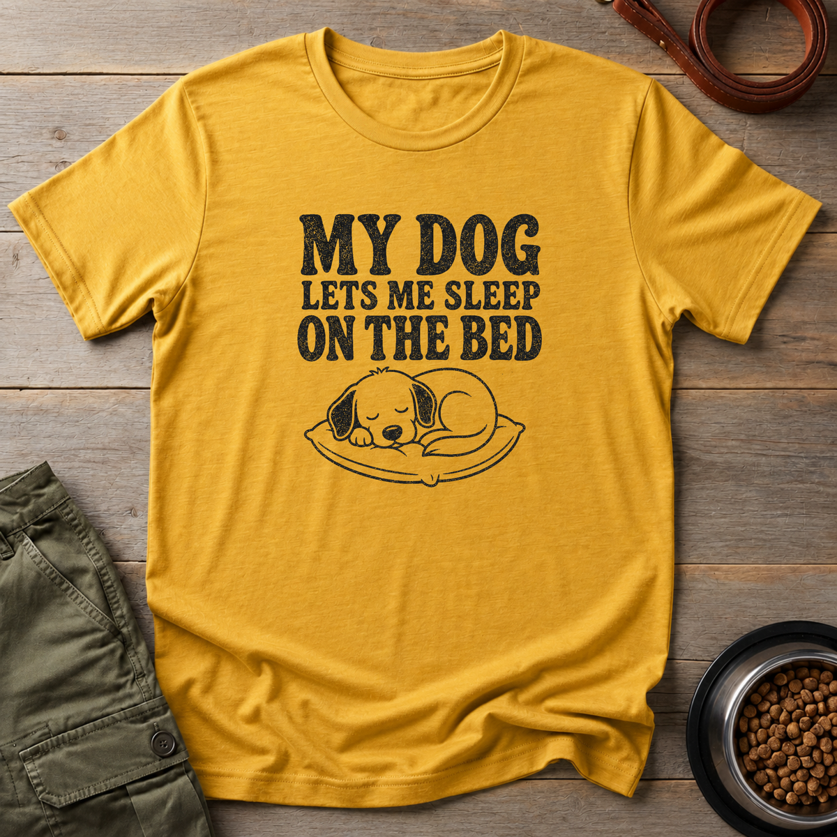 Dog Lets Me Sleep Tee