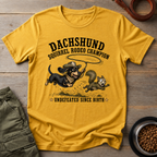 Dachshund Squirrel Rodeo Tee