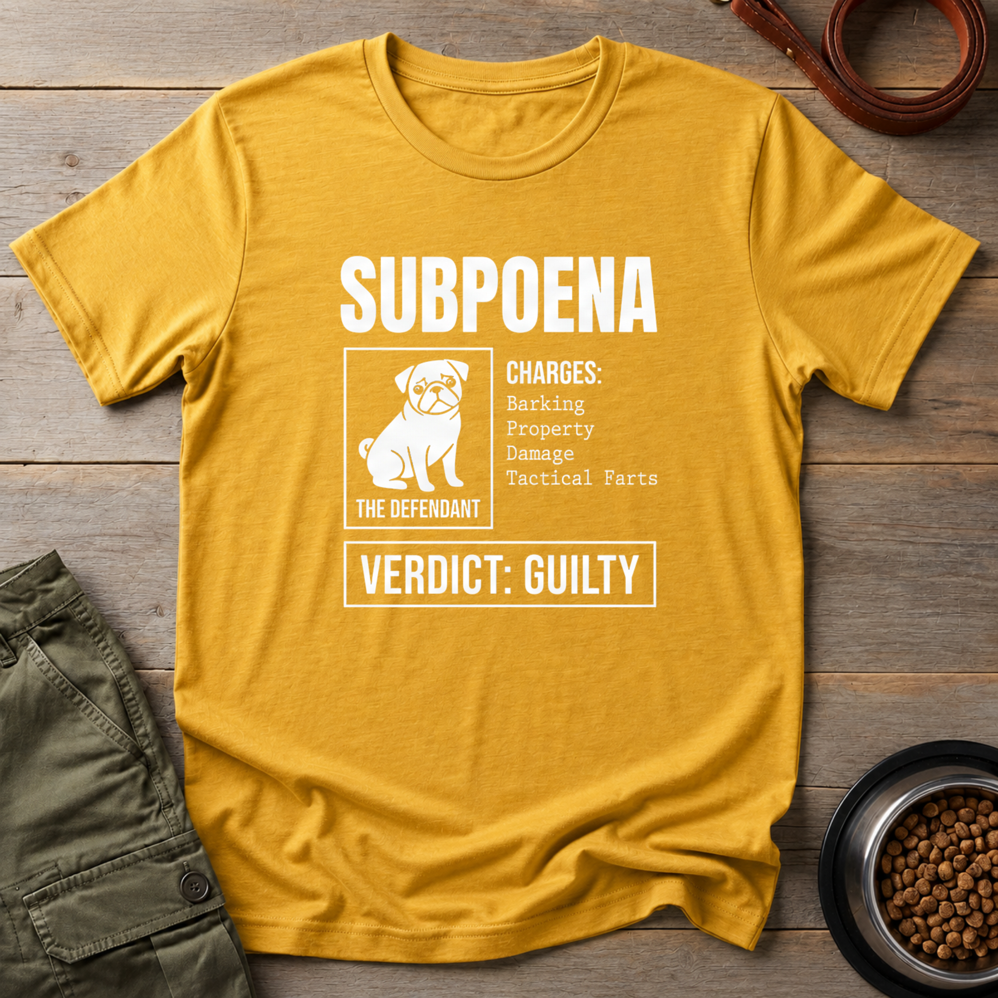 Court Order Subpoena Tee