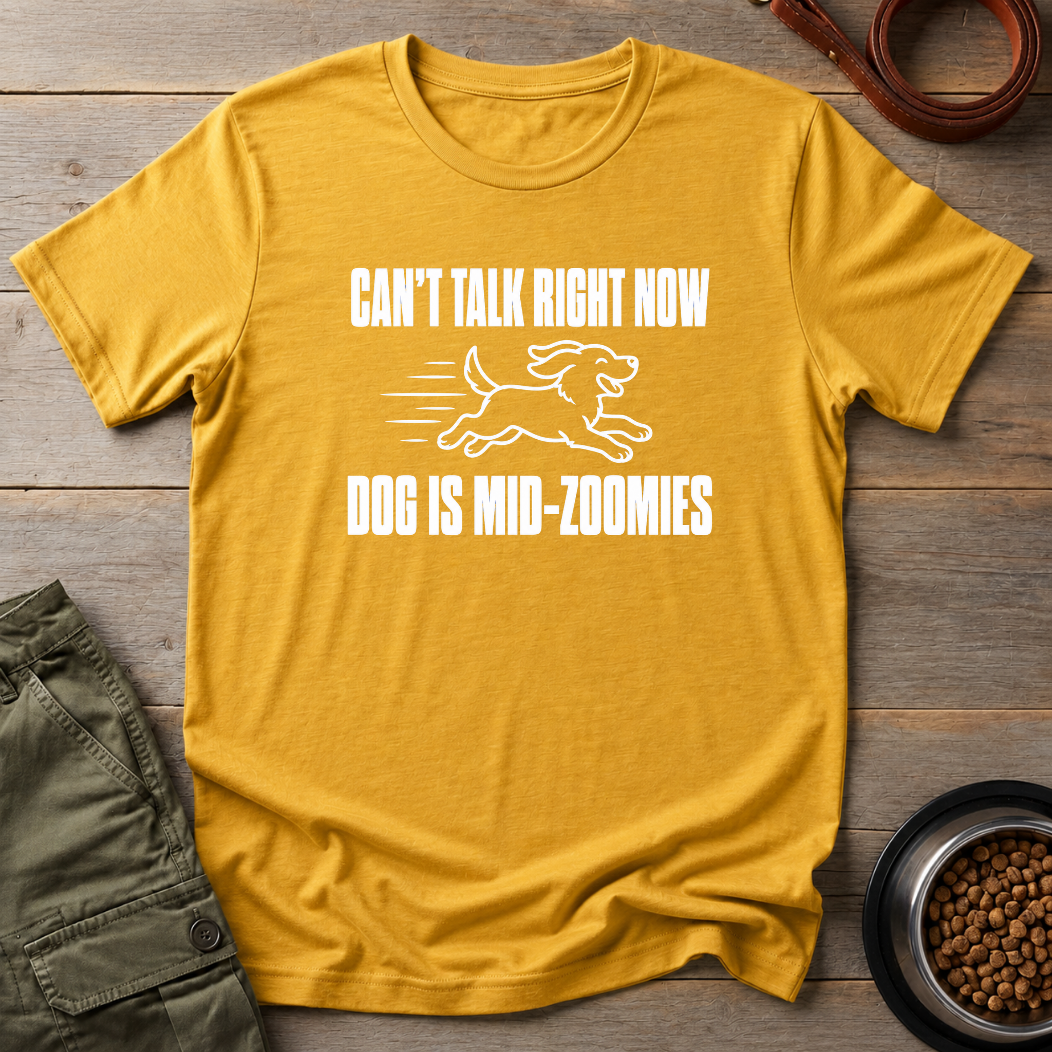 Dog Is Mid-Zoomies Vintage Tee