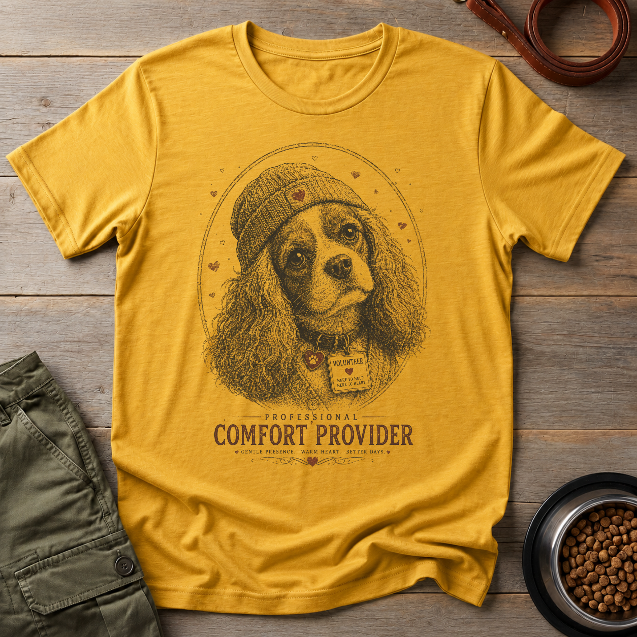 Cavalier King Charles Comfort Provider Tee