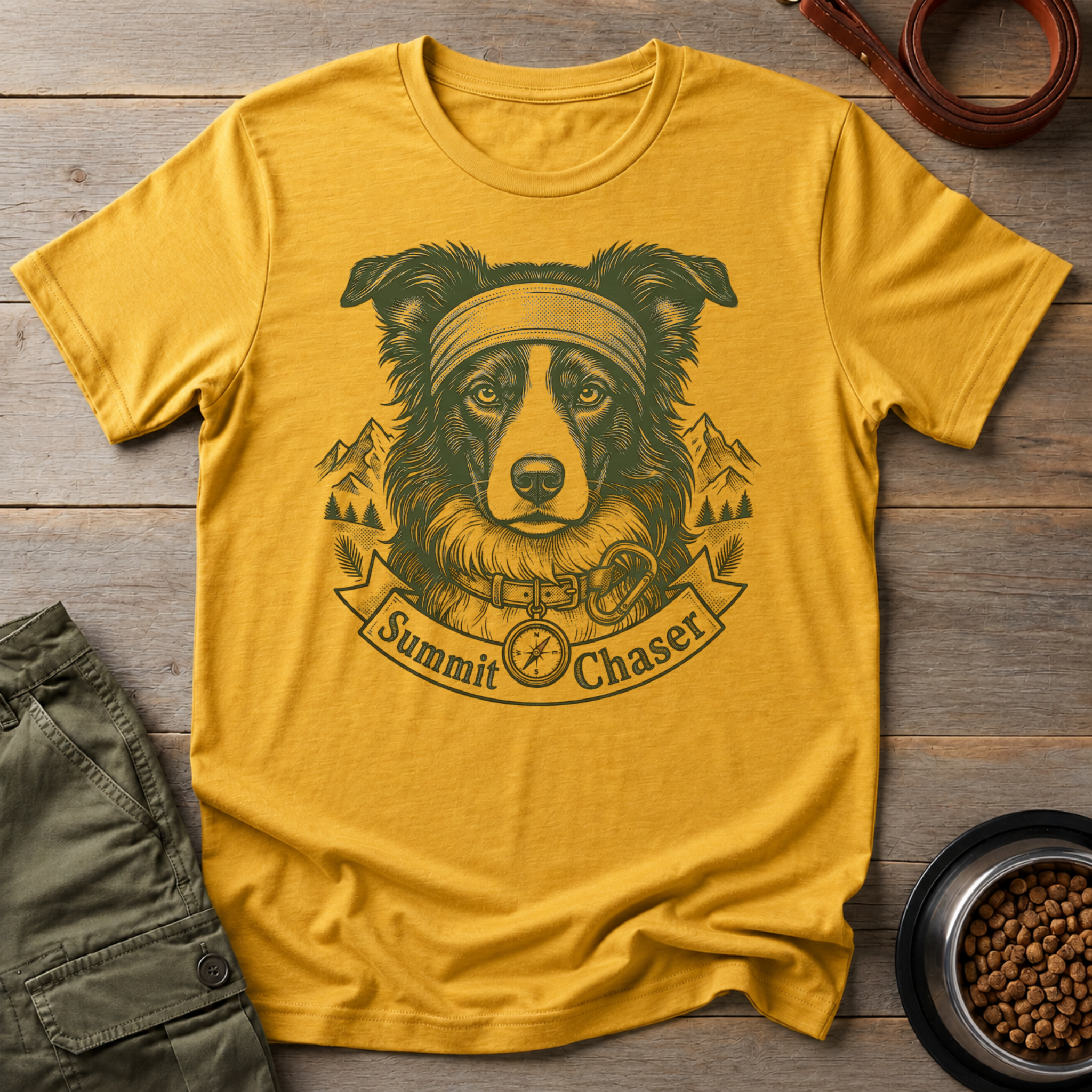 Border Collie Summit Chaser Tee