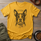 Boston Terrier The City Explorer Tee