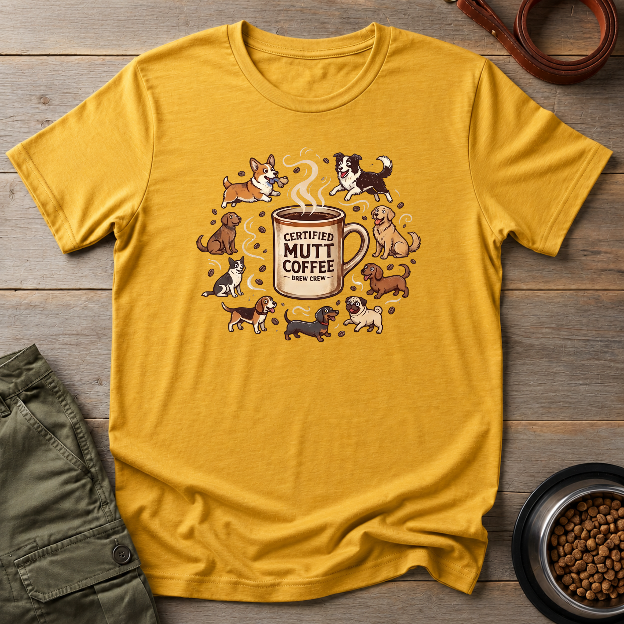 Certified Mutt Coffee Tee
