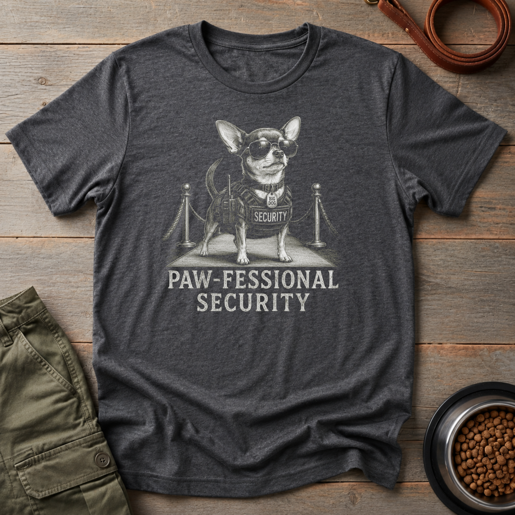 Paw-fessional Security Tee