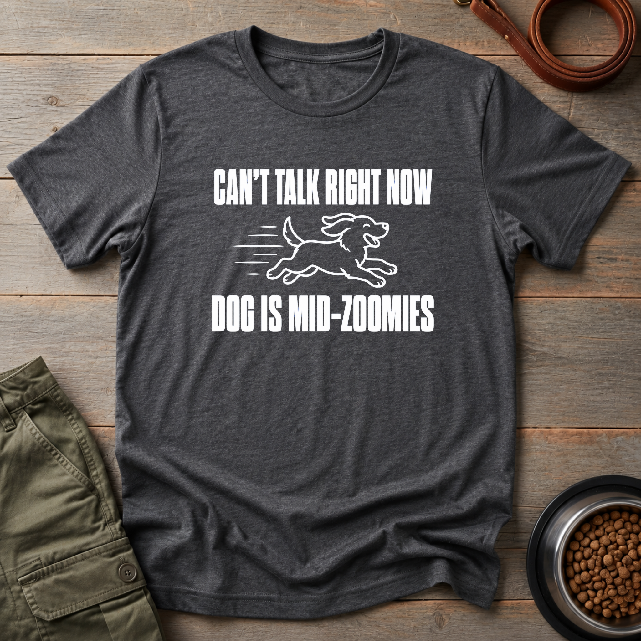 Dog Is Mid-Zoomies Vintage Tee