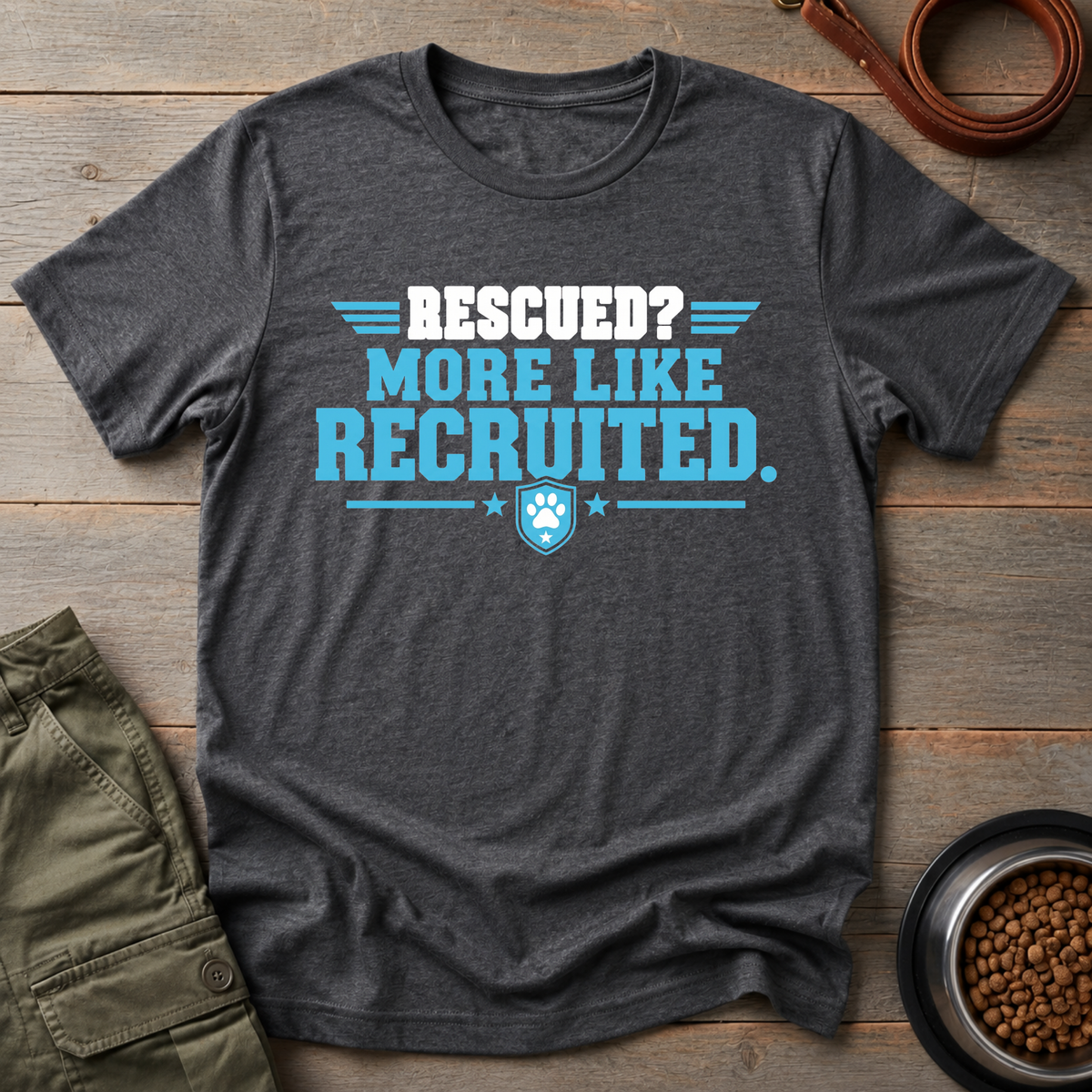 Rescue More Shop Less Tee