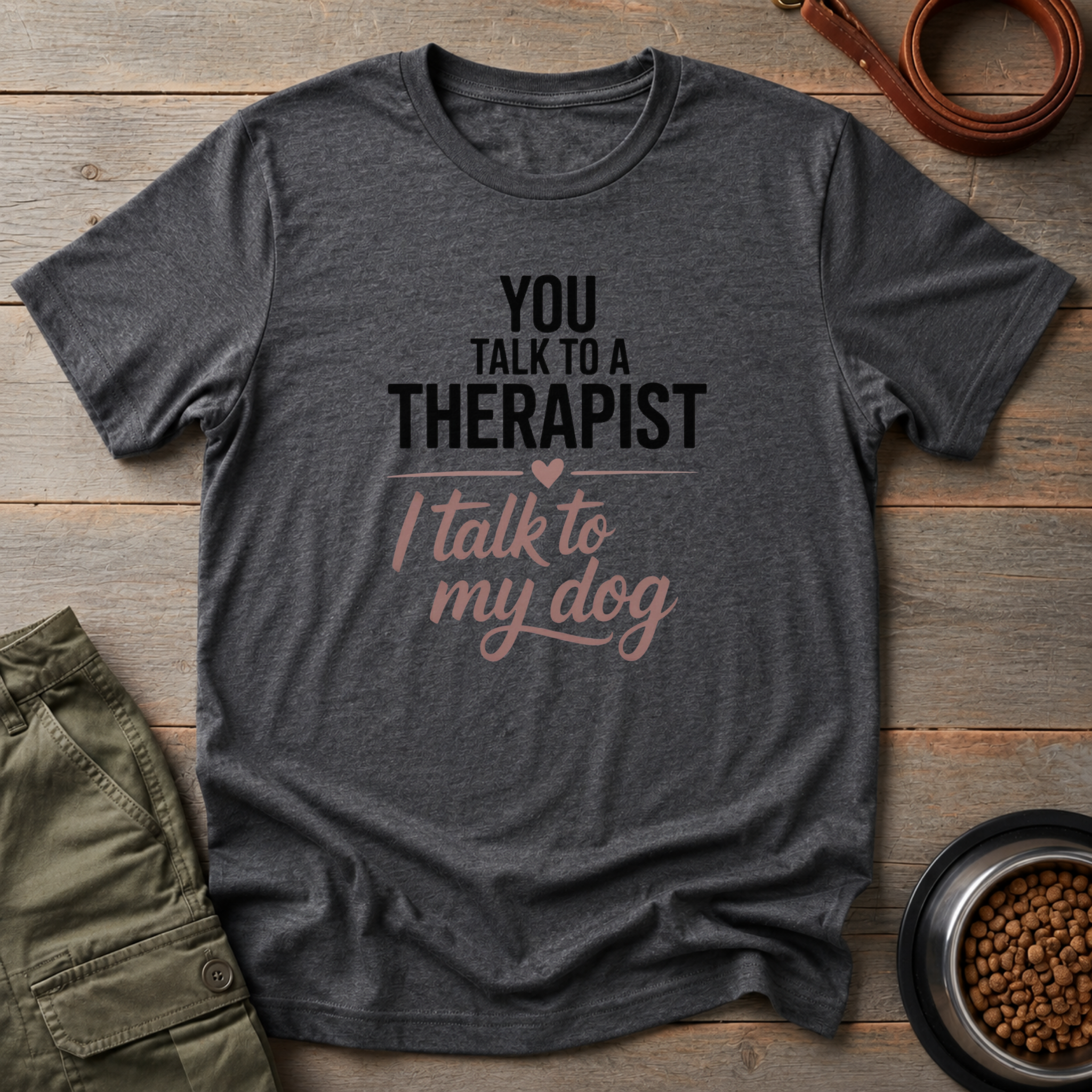 My Dog My Therapist Tee