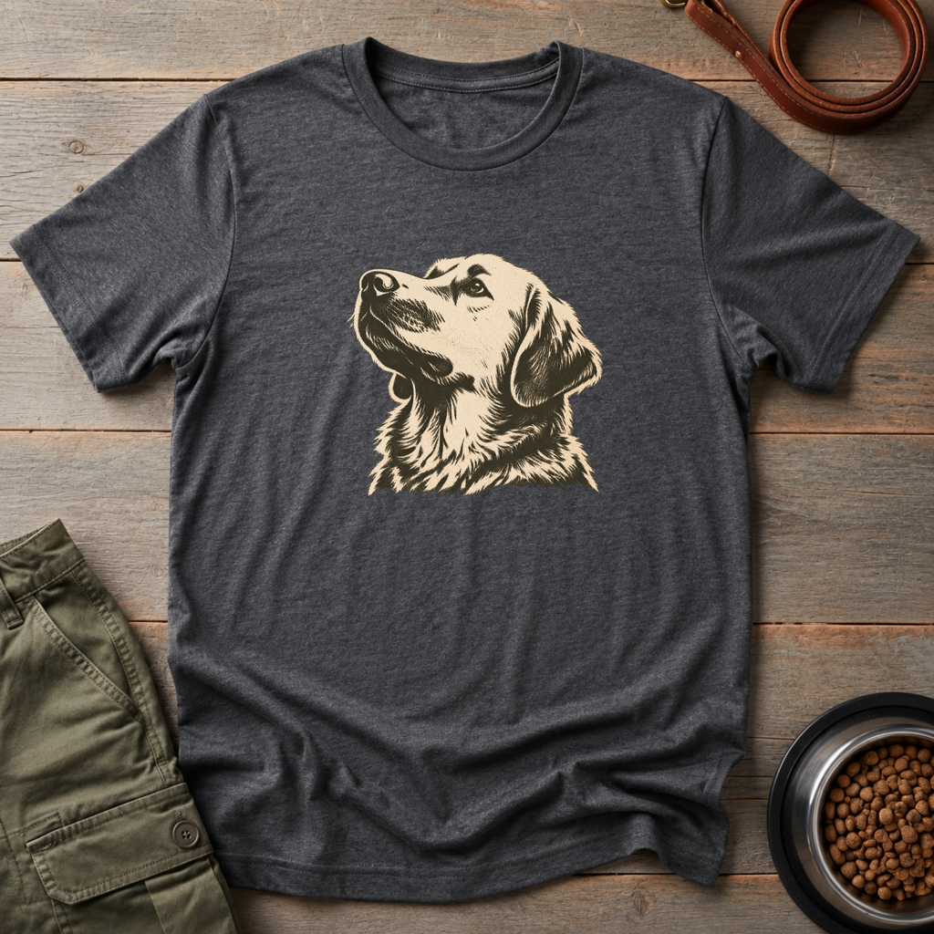 Vintage Bulldog Art Tee