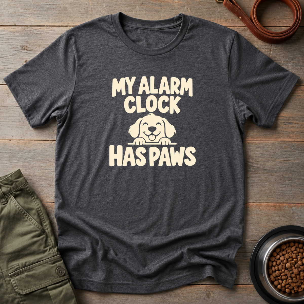 Paw Alarm Clock Tee