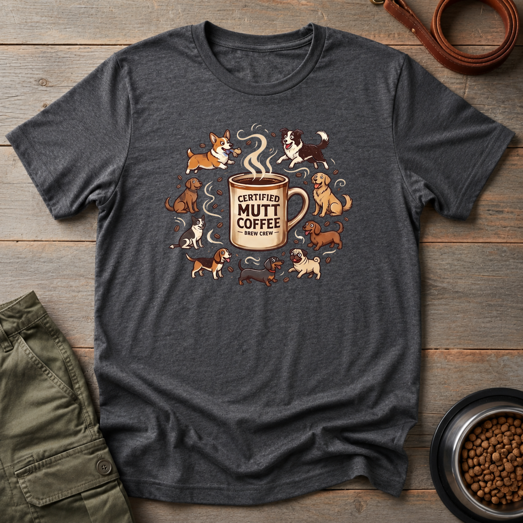 Certified Mutt Coffee Tee