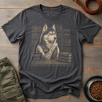 Husky the Librarian Tee