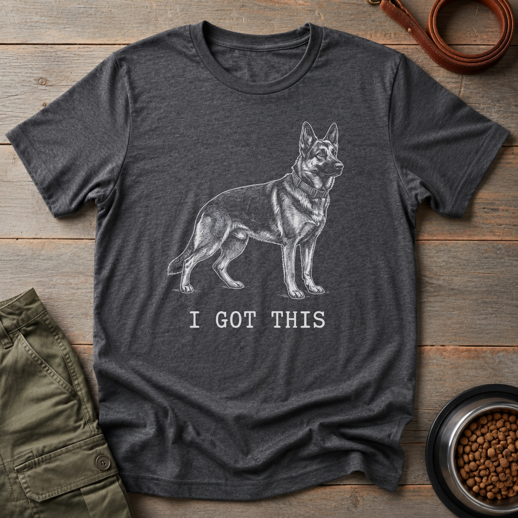 German Shepherd I Got This Tee