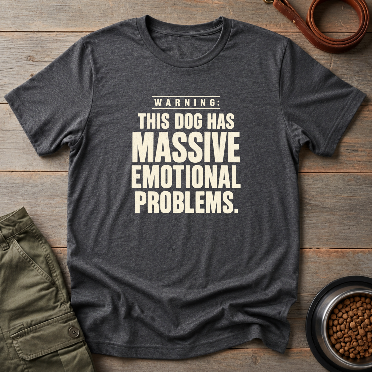 Warning Emotional Problems Tee
