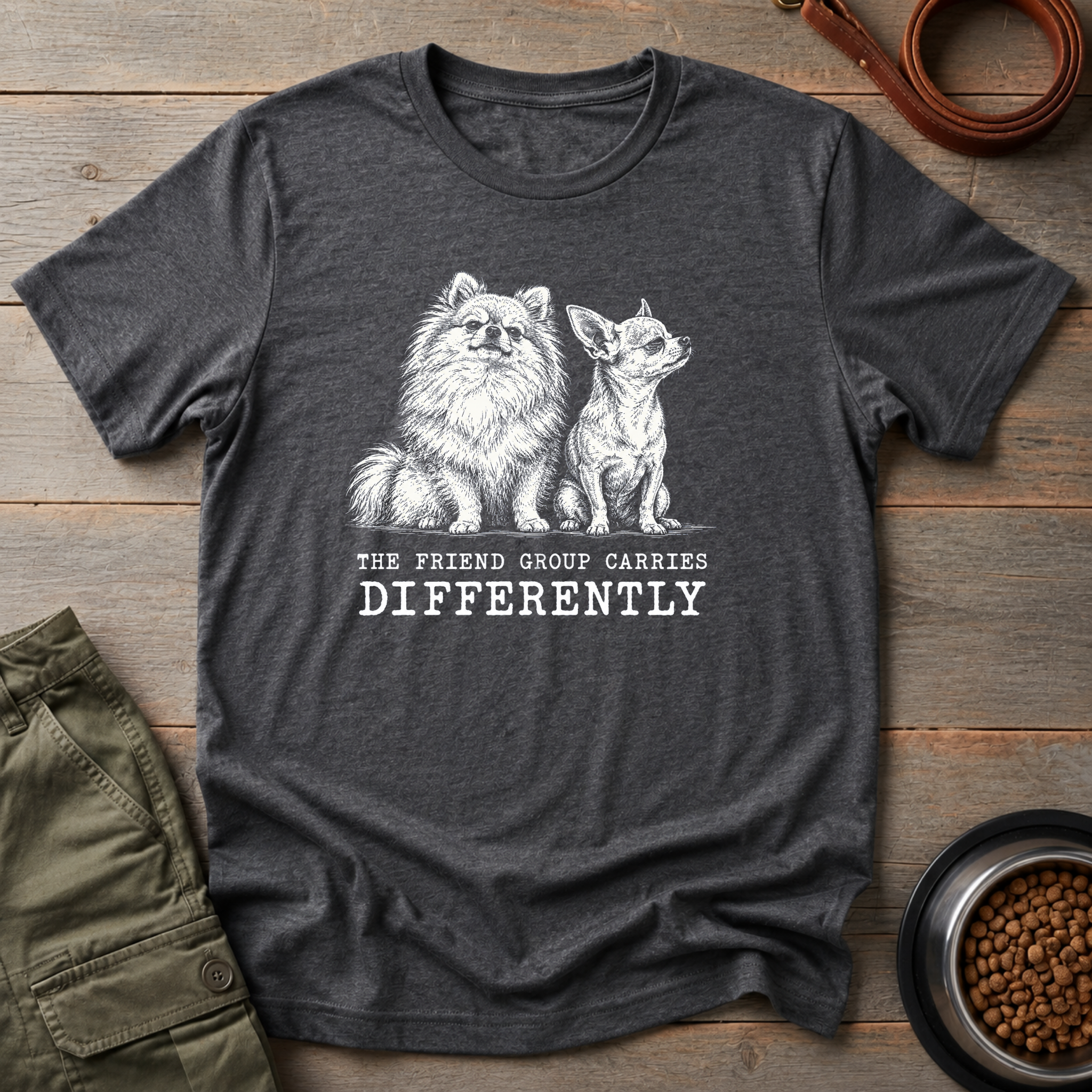 The Friend Group Carries Differently Tee