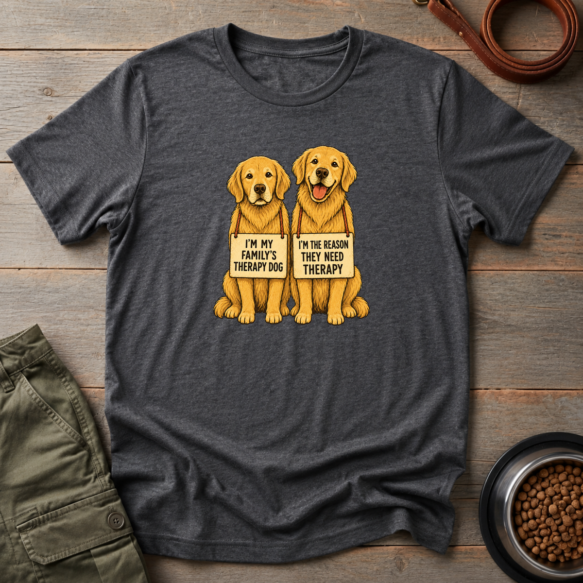 Family Therapy Dogs Tee
